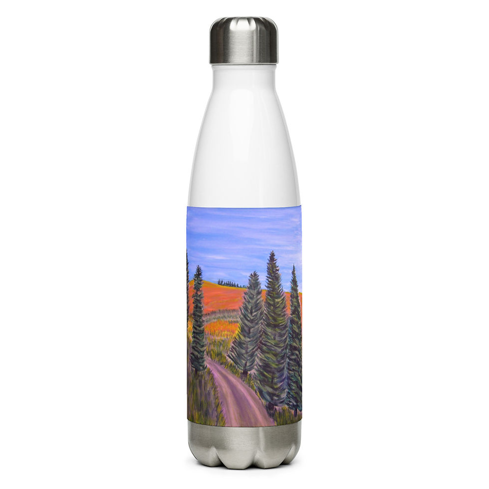Thumbnail: Broadmouth Canyon Gold Stainless Steel Water Bottle