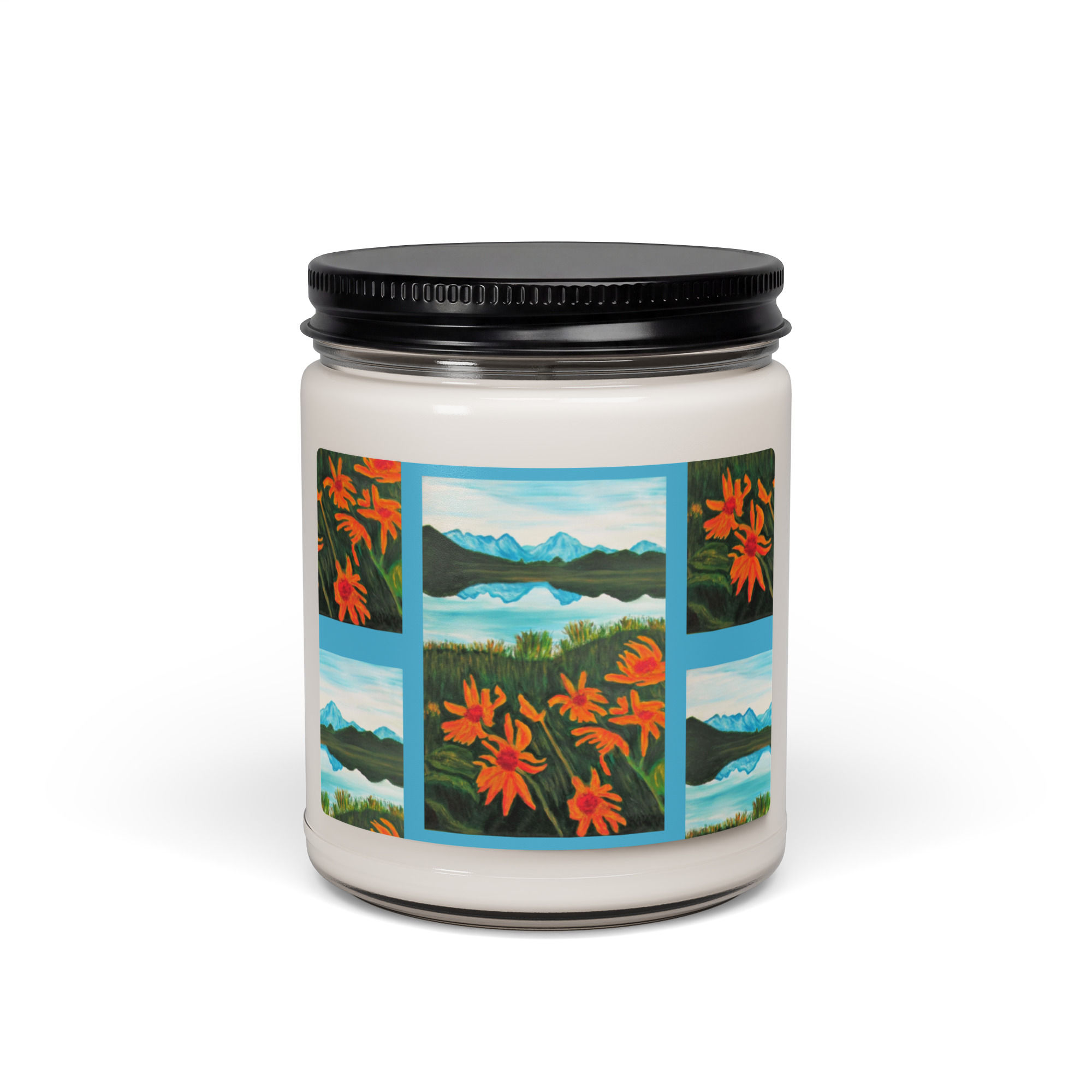 Sunflower Serenity Scented soy candle