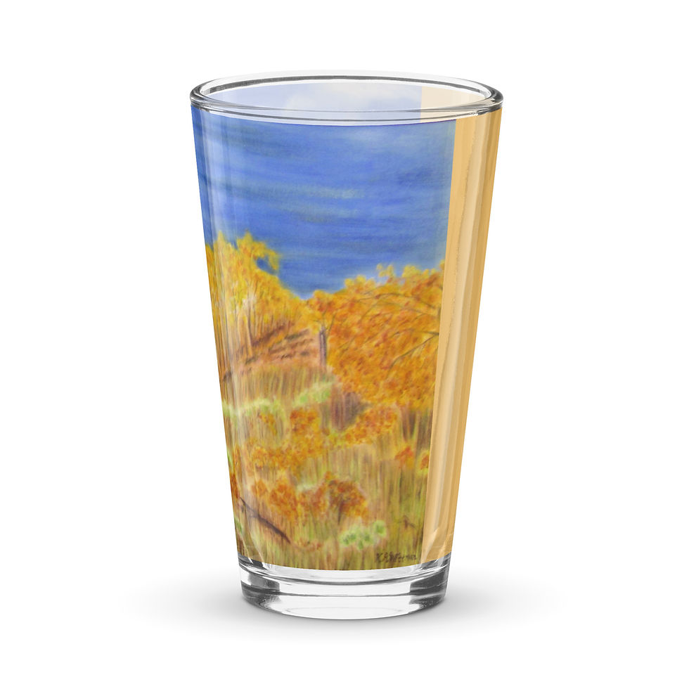 Thumbnail: Silence Is Golden Shaker pint glass