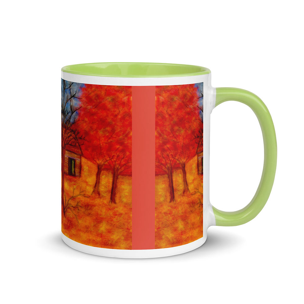 Thumbnail: The Long Road Home Mug with Color Inside