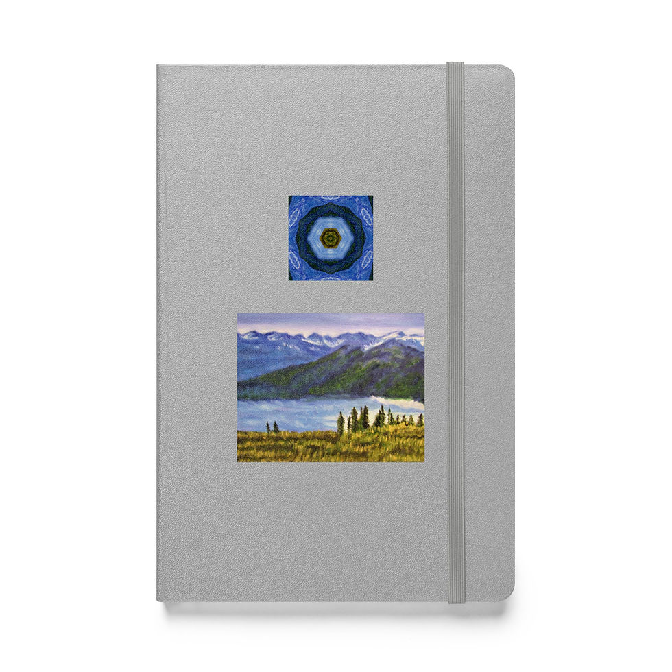 Miniatura: A River Runs through It Hardcover bound notebook