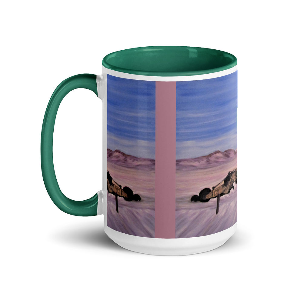Miniatura: Wyoming Artifacts 2 Mug with Color Inside