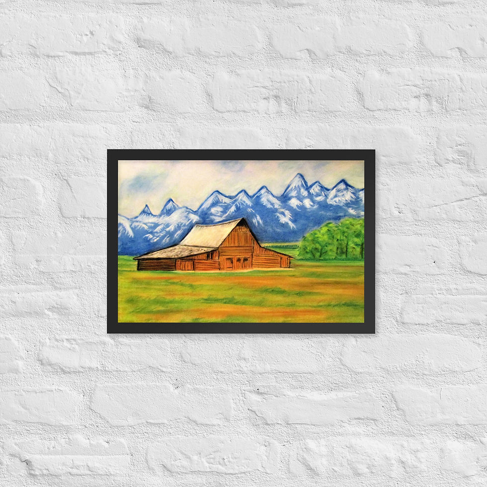 Miniatura: A Simpler Way of Life Framed poster