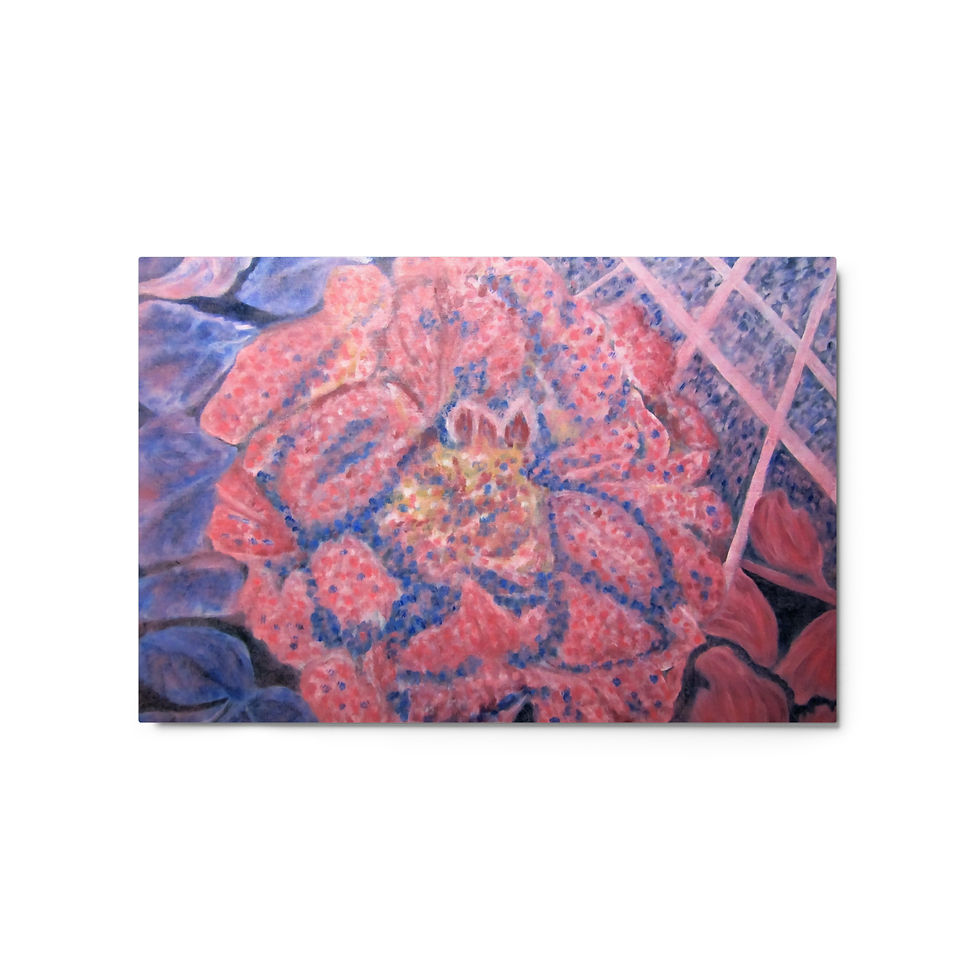 Thumbnail: Abstract Rose Patterns Metal prints