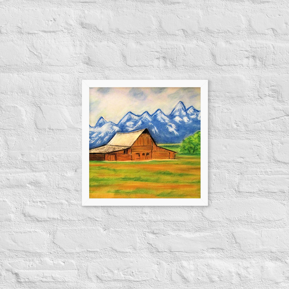 Thumbnail: A Simpler Way of Life Framed poster