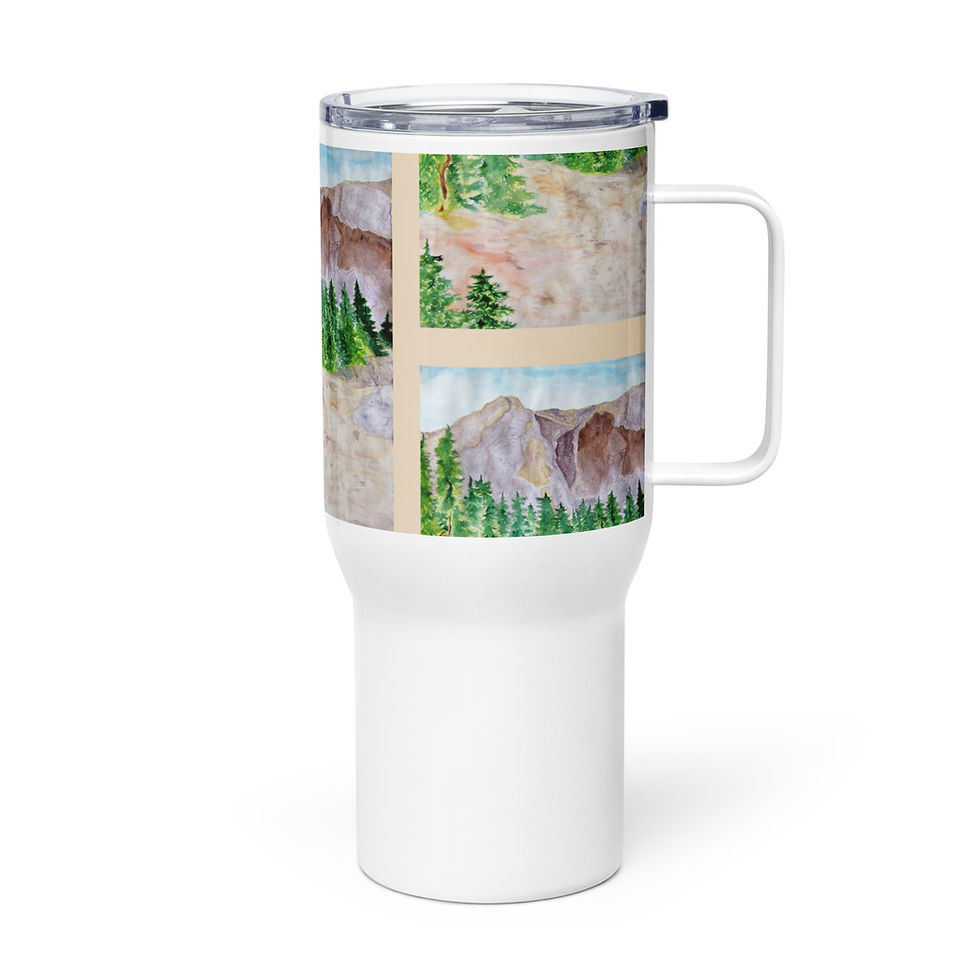 Thumbnail: High Country Travel mug with a handle