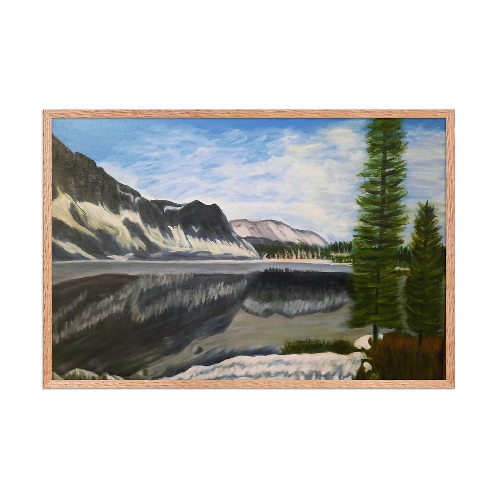 Miniatura: Lovely Lake Marie Framed poster