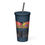 Thumbnail: Fall Harvest 1 Insulated tumbler with a straw