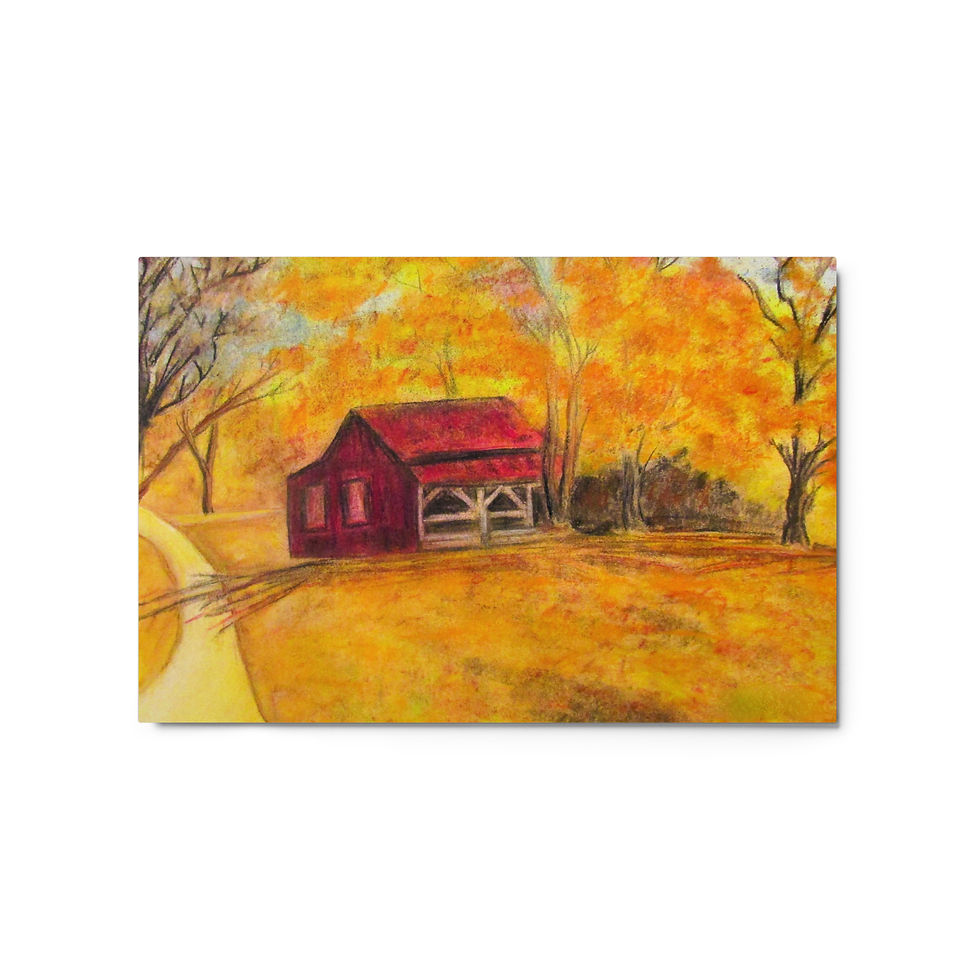 Thumbnail: The Old Homeplace Metal prints