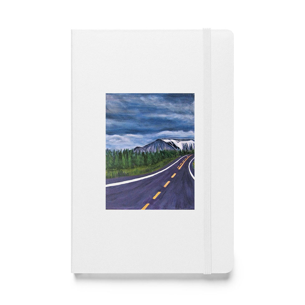 Miniatura: The Road Taken Hardcover bound notebook