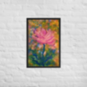 Transient Beauty Framed poster
