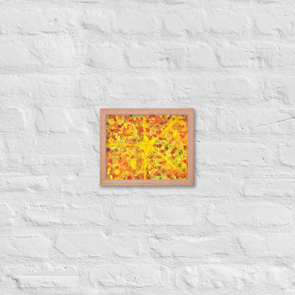Thumbnail: Stardust Framed poster