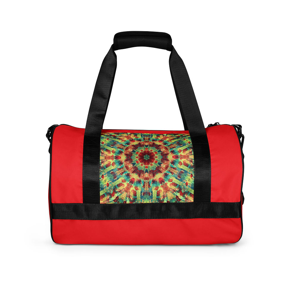 Miniatura: Visions of Summer All-over print gym bag