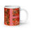 Miniatura: Hidden Patterns 3 White glossy mug