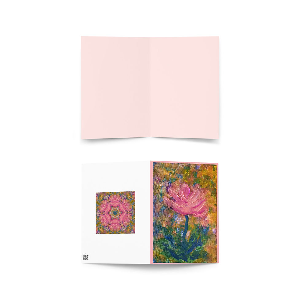 Thumbnail: Transient Beauty Greeting card
