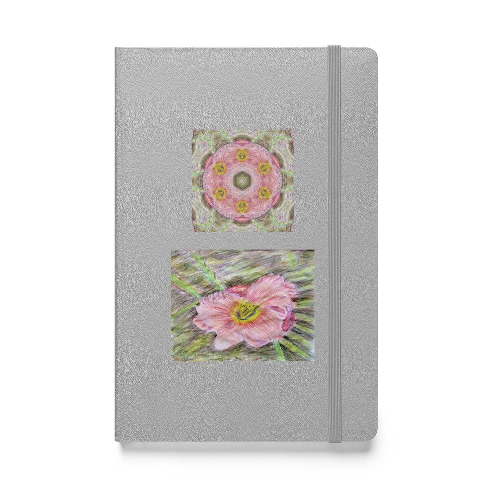Miniatura: Daylily Delight Hardcover bound notebook