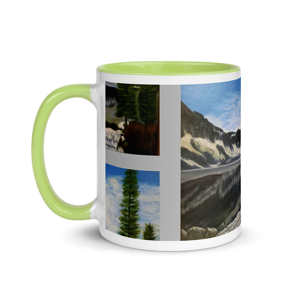 Miniatura: Lovely Lake Marie Mug with Color Inside