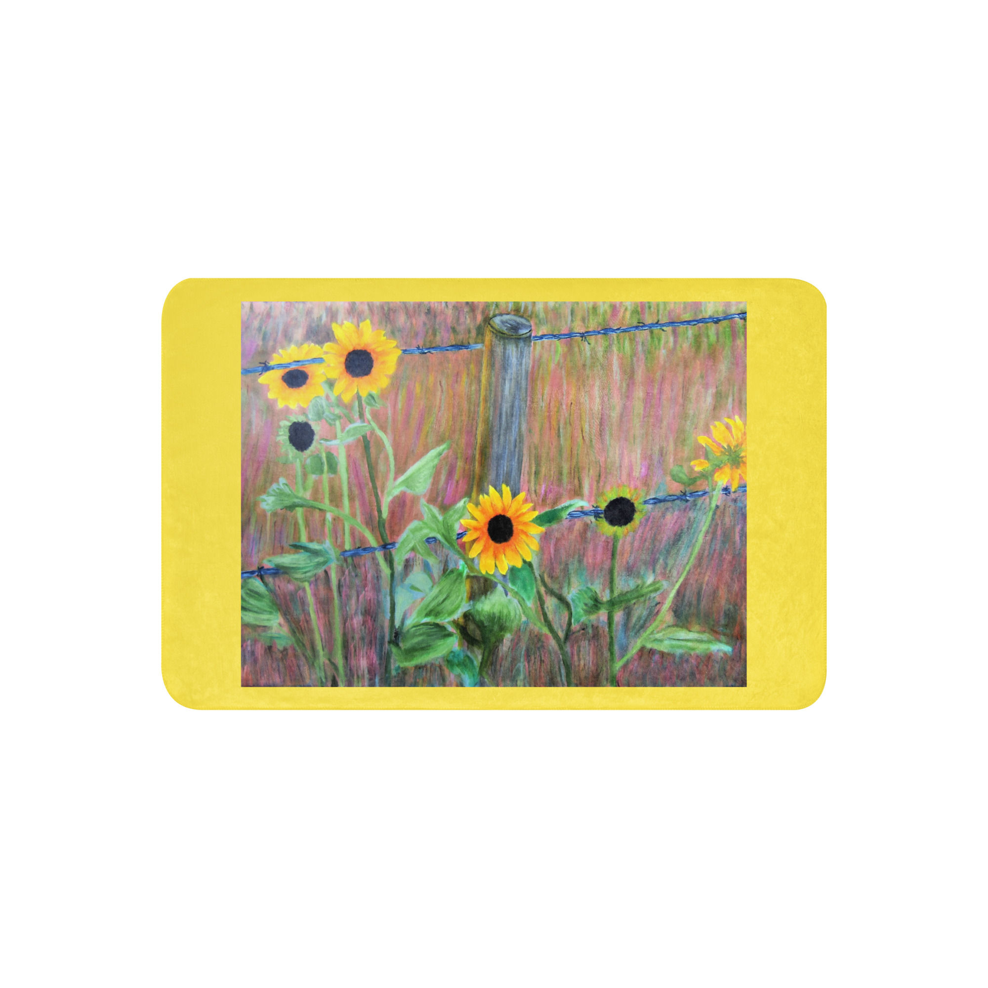 A Sunlit Moment Sherpa blanket