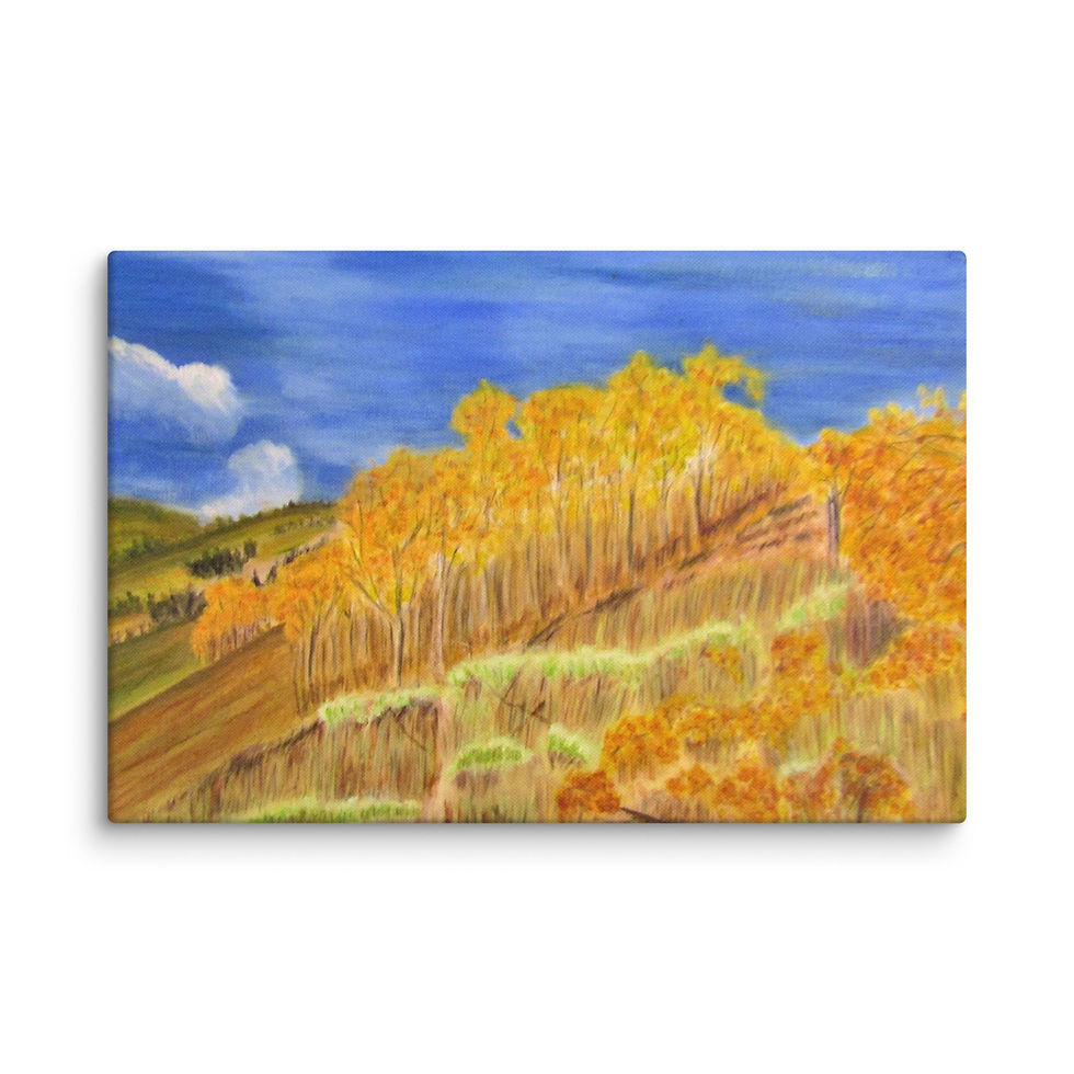 Miniatura: Silence Is Golden Canvas