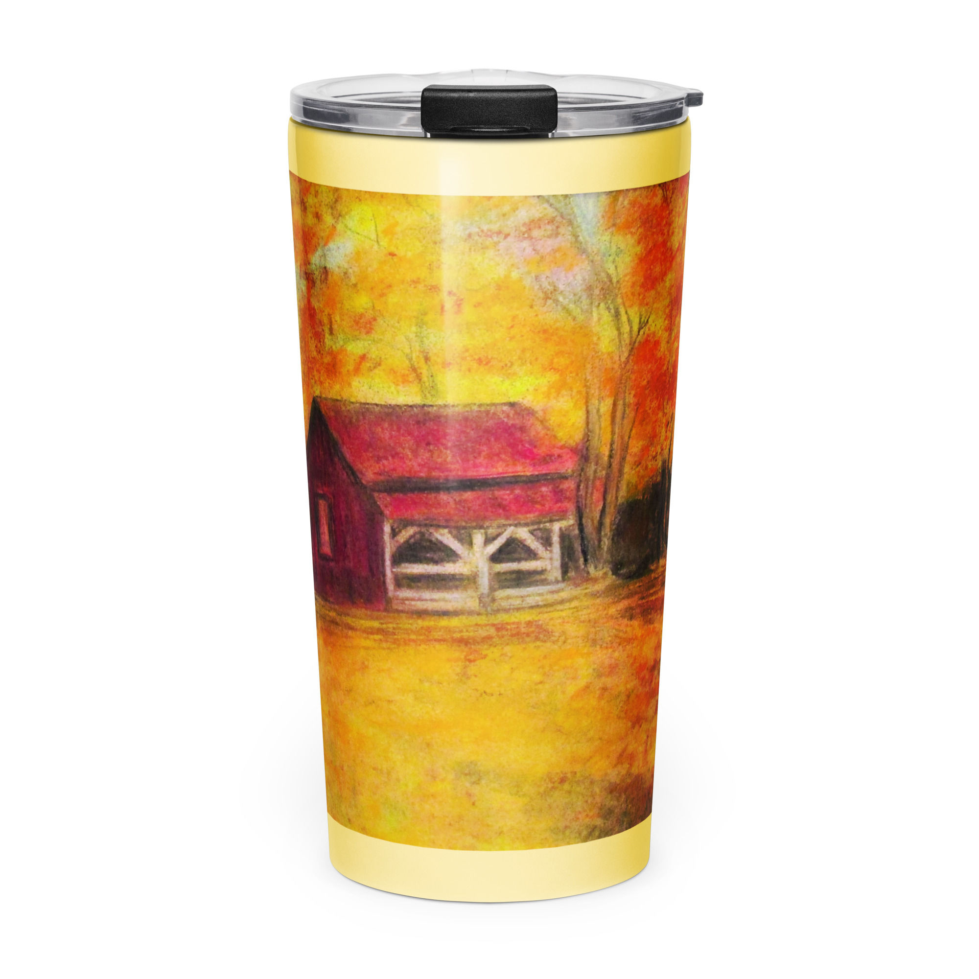 The Old Homeplace Tapered stainless steel tumbler