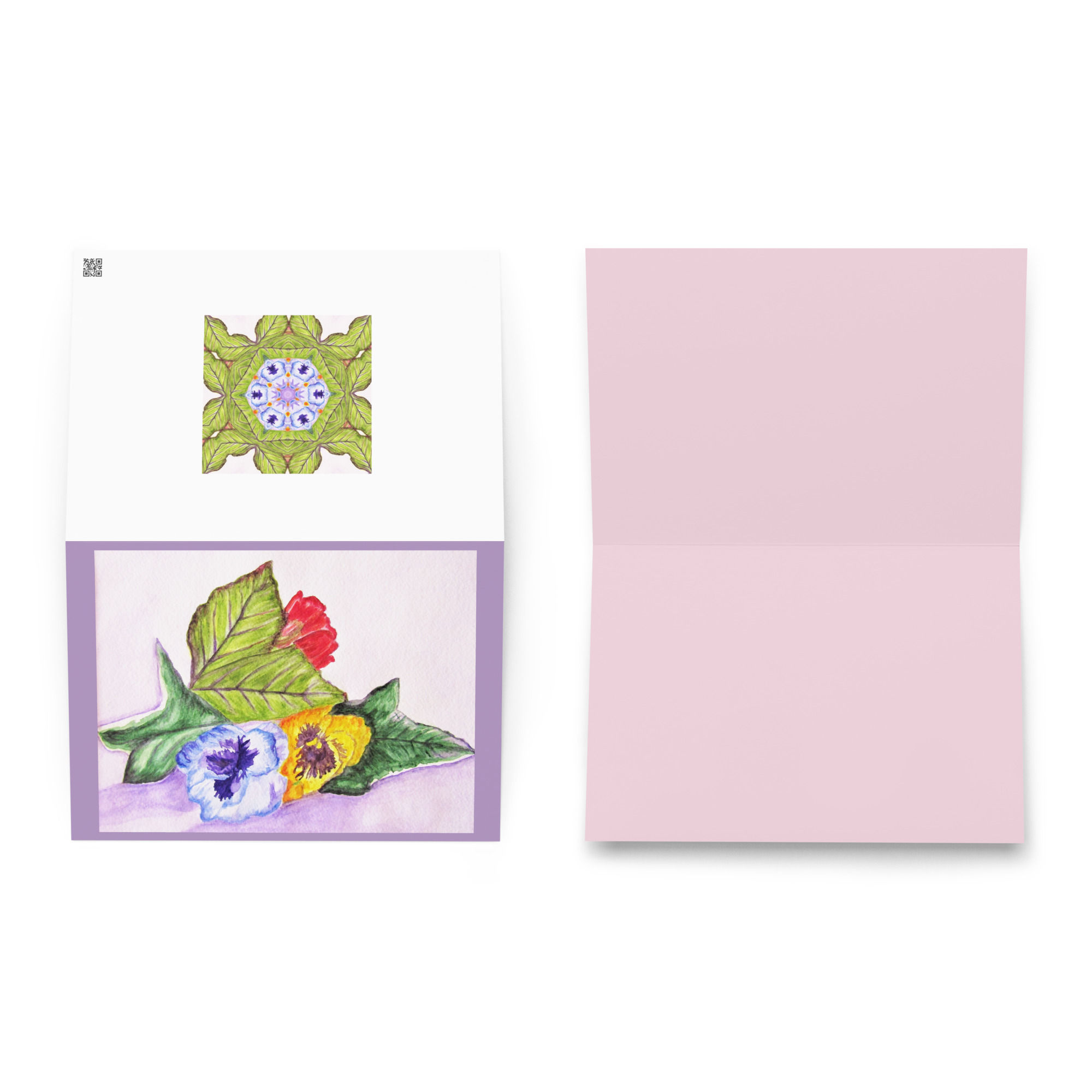 Rainbow Radiance Greeting card