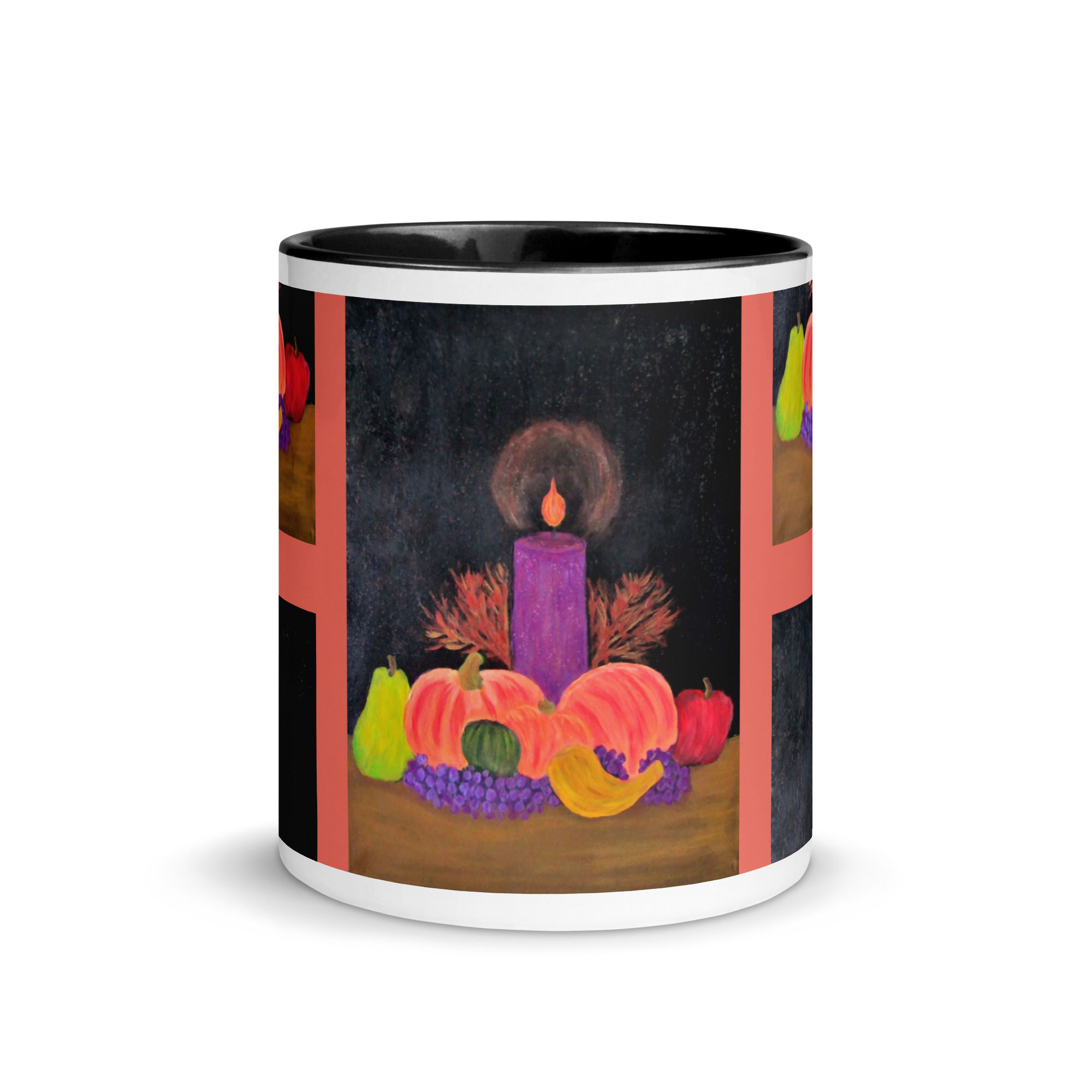 Fall Harvest 1 Mug with Color Inside