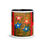 Miniatura: Forget Me Not Stars 2 Mug with Color Inside