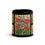 Miniatura: Joyful Abstractions Black Glossy Mug