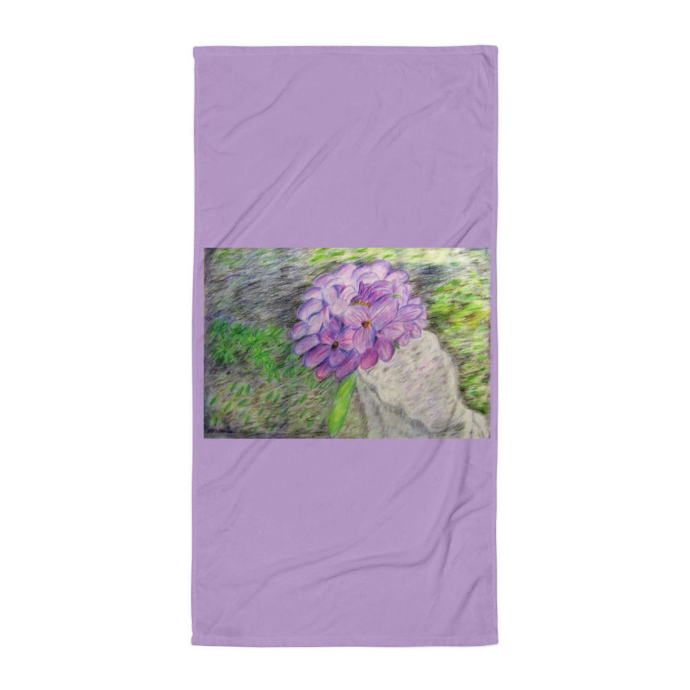 Lavender to Purple Towel
