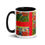 Miniatura: Joyful Abstractions Mug with Color Inside