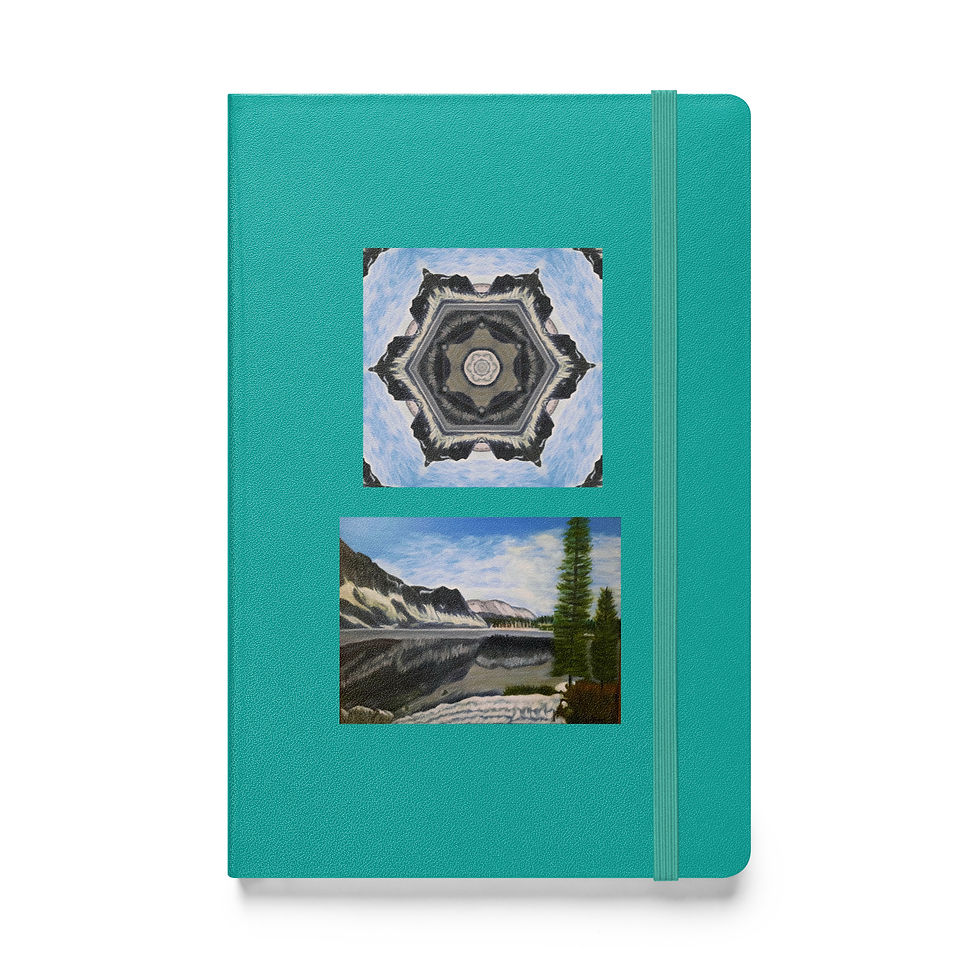 Miniatura: Lovely Lake Marie Hardcover bound notebook