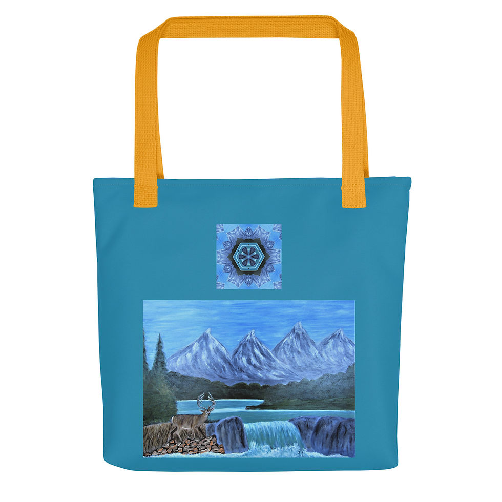 Thumbnail: Magnificent Mountains Tote bag