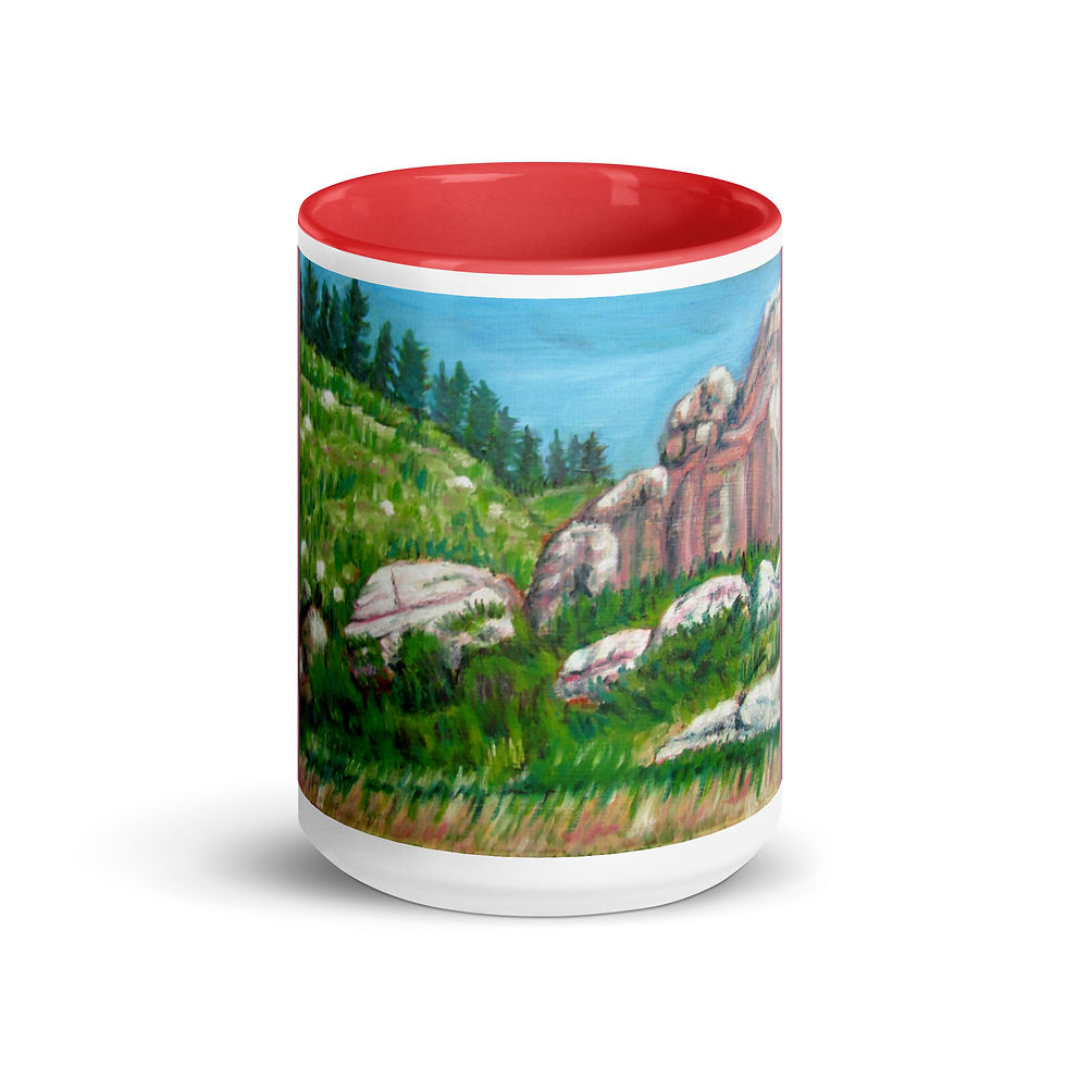 Thumbnail: Rogers Canyon Mug with Color Inside