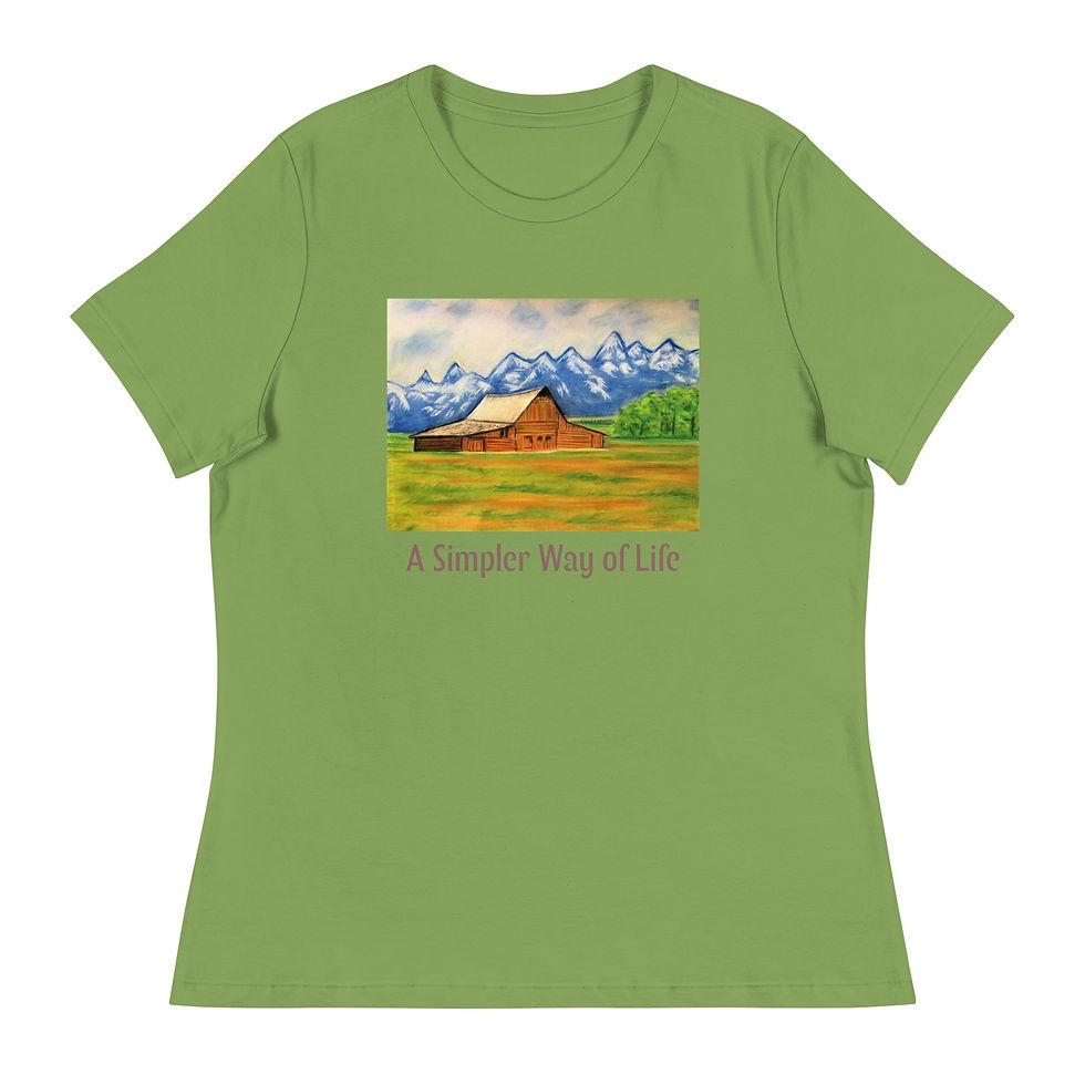 Thumbnail: A Simpler Way of Life Women's Relaxed T-Shirt