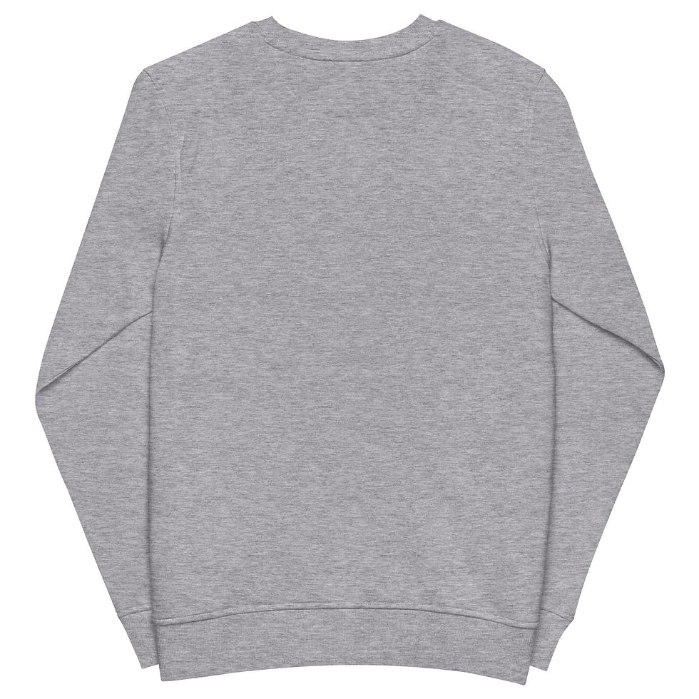 Thumbnail: A Solitary Sunflower 1 Unisex organic sweatshirt