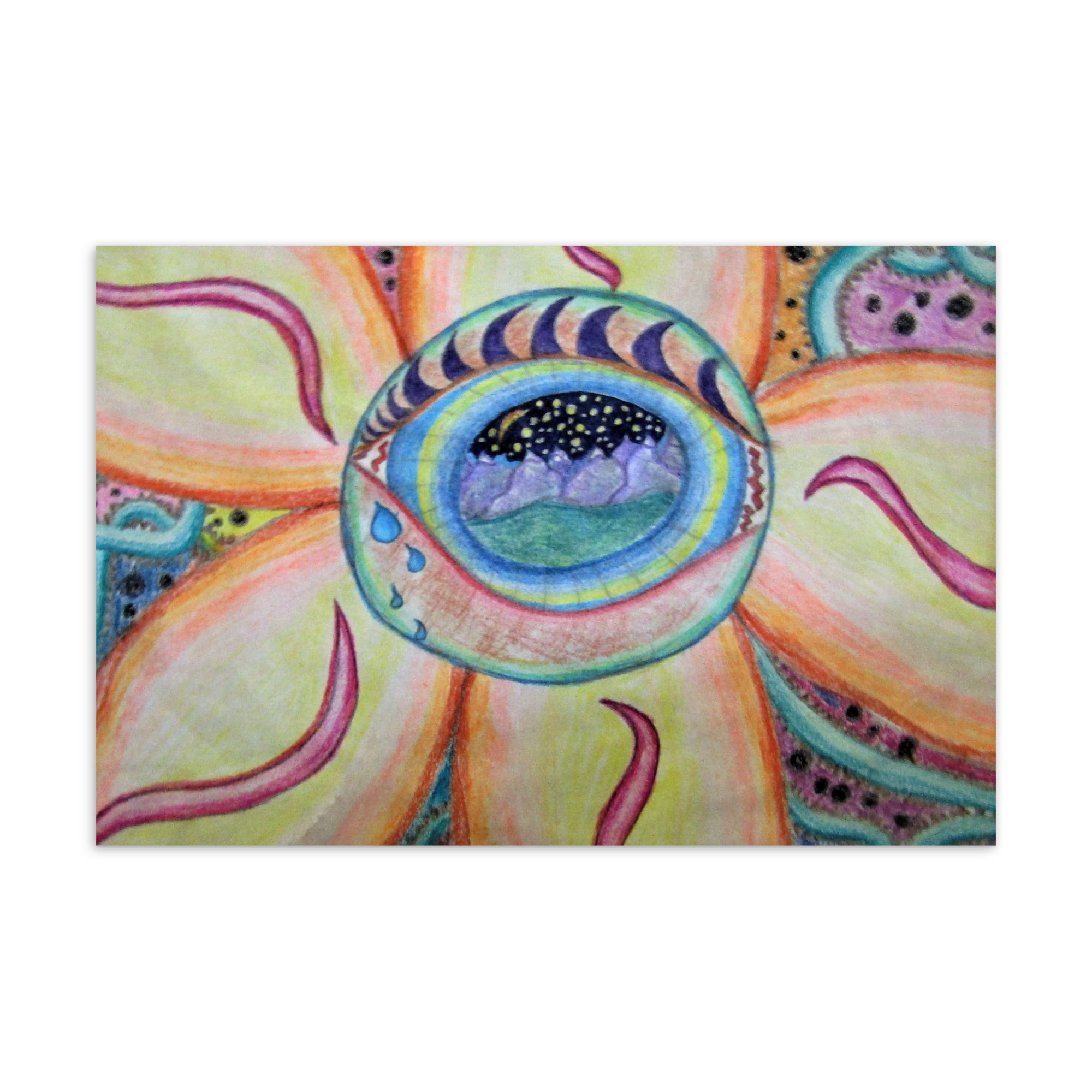 Introspection Standard Postcard