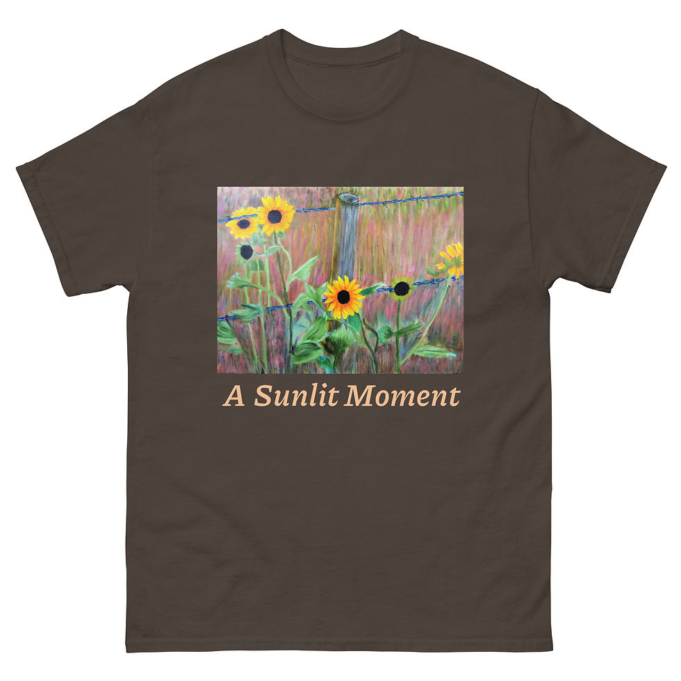 Miniatura: A Sunlit Moment Men's classic tee