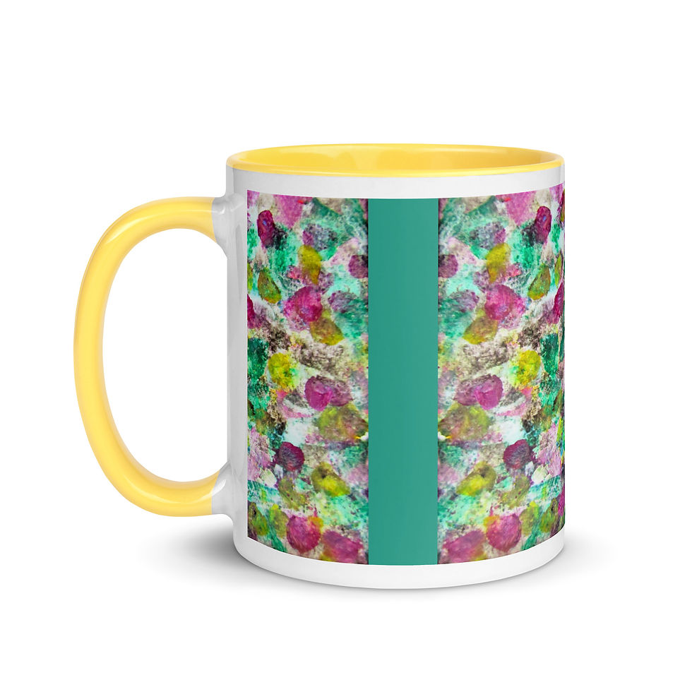Thumbnail: Visions of Spring Mug with Color Inside