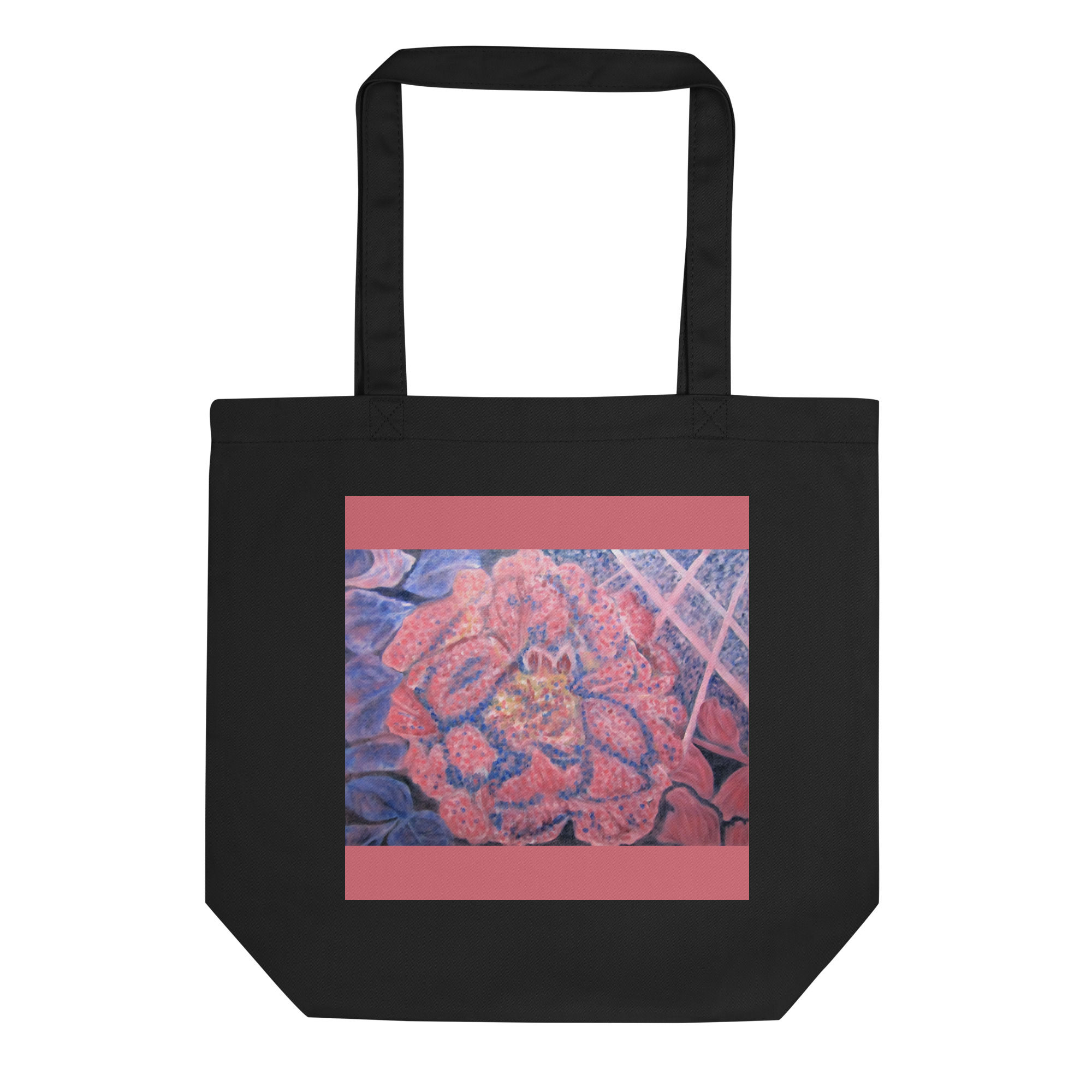 Abstract Rose Patterns Eco Tote Bag