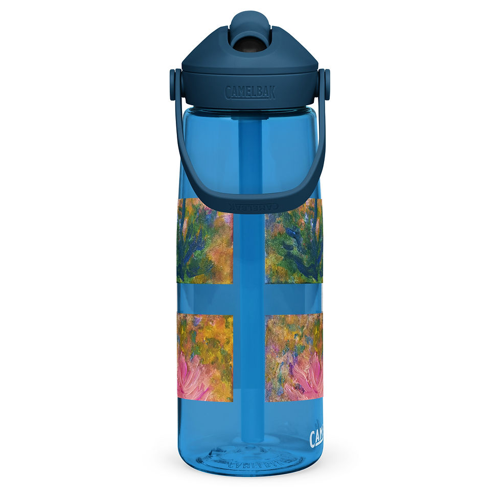 Miniatura: Transient Beauty Flip straw water bottle
