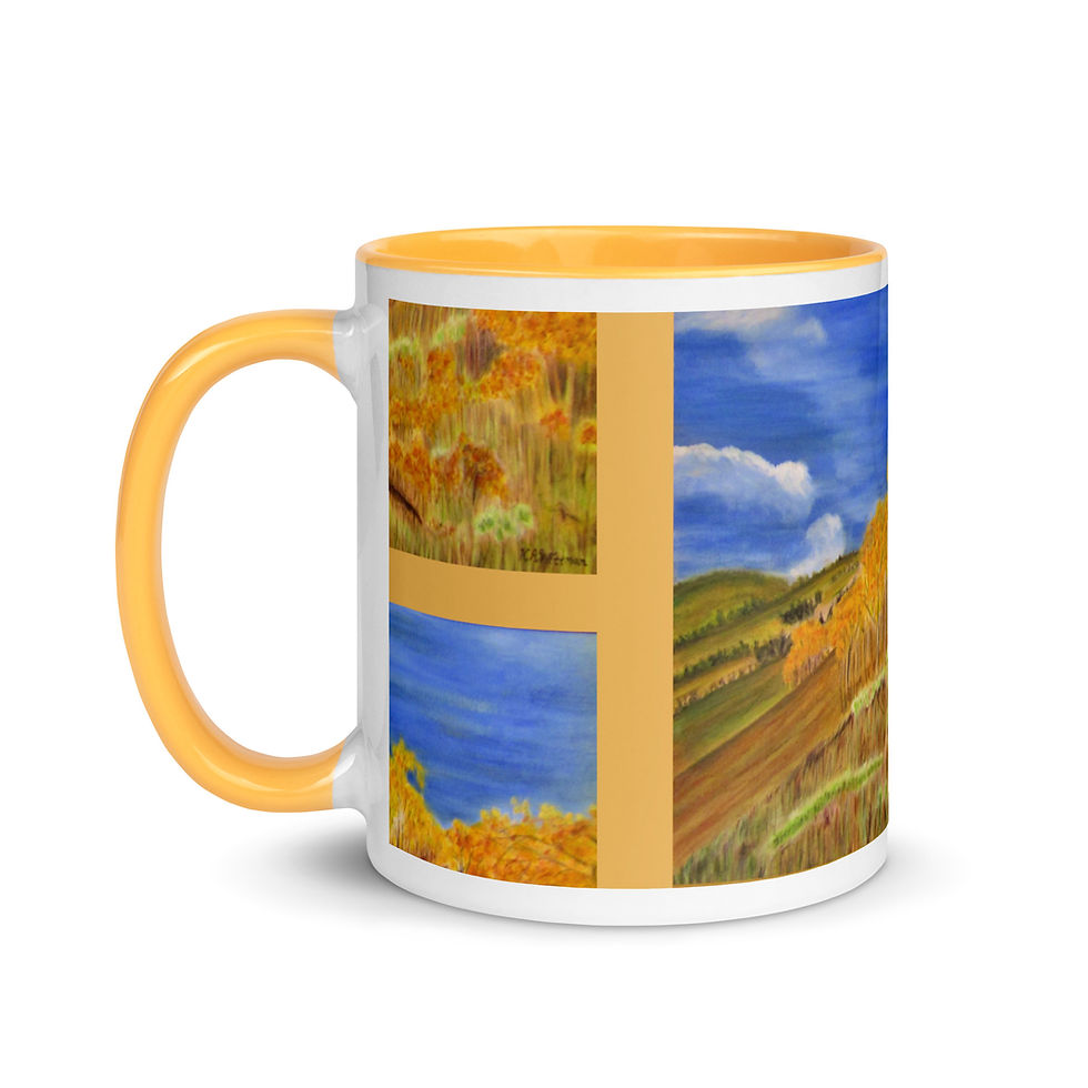 Thumbnail: Silence Is Golden Mug with Color Inside