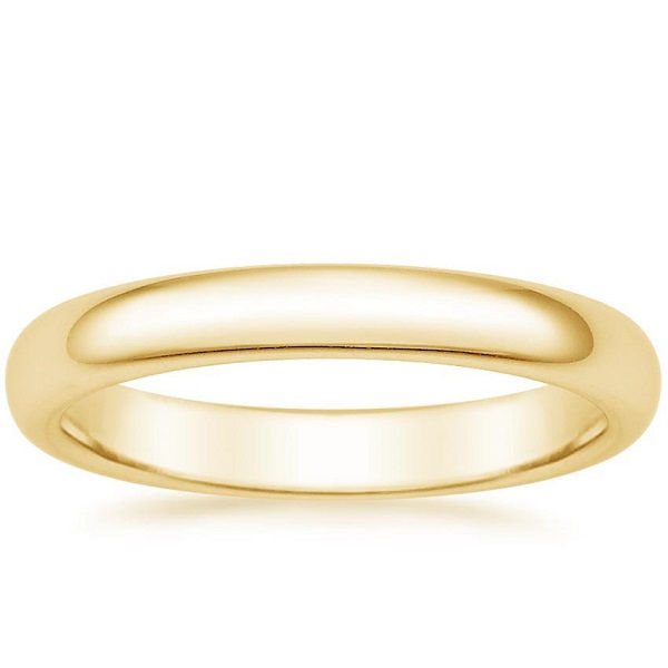 Thumbnail: Mens Slim Wedding Band