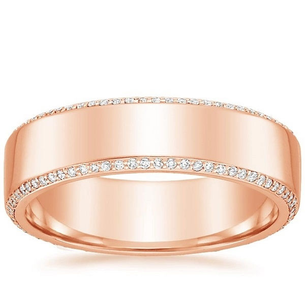 Thumbnail: Mens Diamond Wedding Ring
