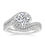 Thumbnail: Pavé Twist Engagement Ring