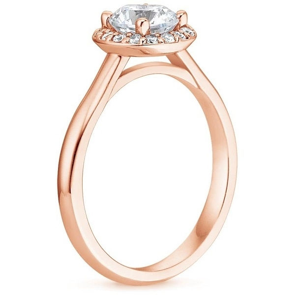 Thumbnail: Diamond Halo Wedding Set