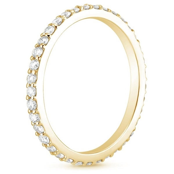 Thumbnail: Full eternity wedding ring