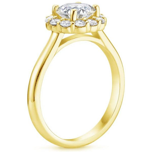 Thumbnail: Halo Engagement Ring