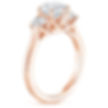 Thumbnail: Six Claw Trilogy Engagement Ring