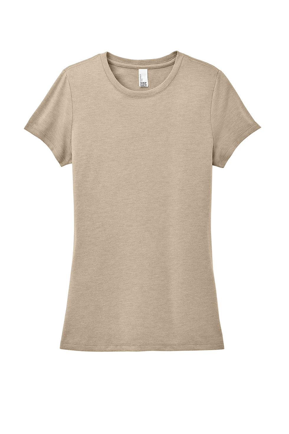 Thumbnail: District Women's Perfect Tri Tee Soft Comfortable Crewneck Shirt