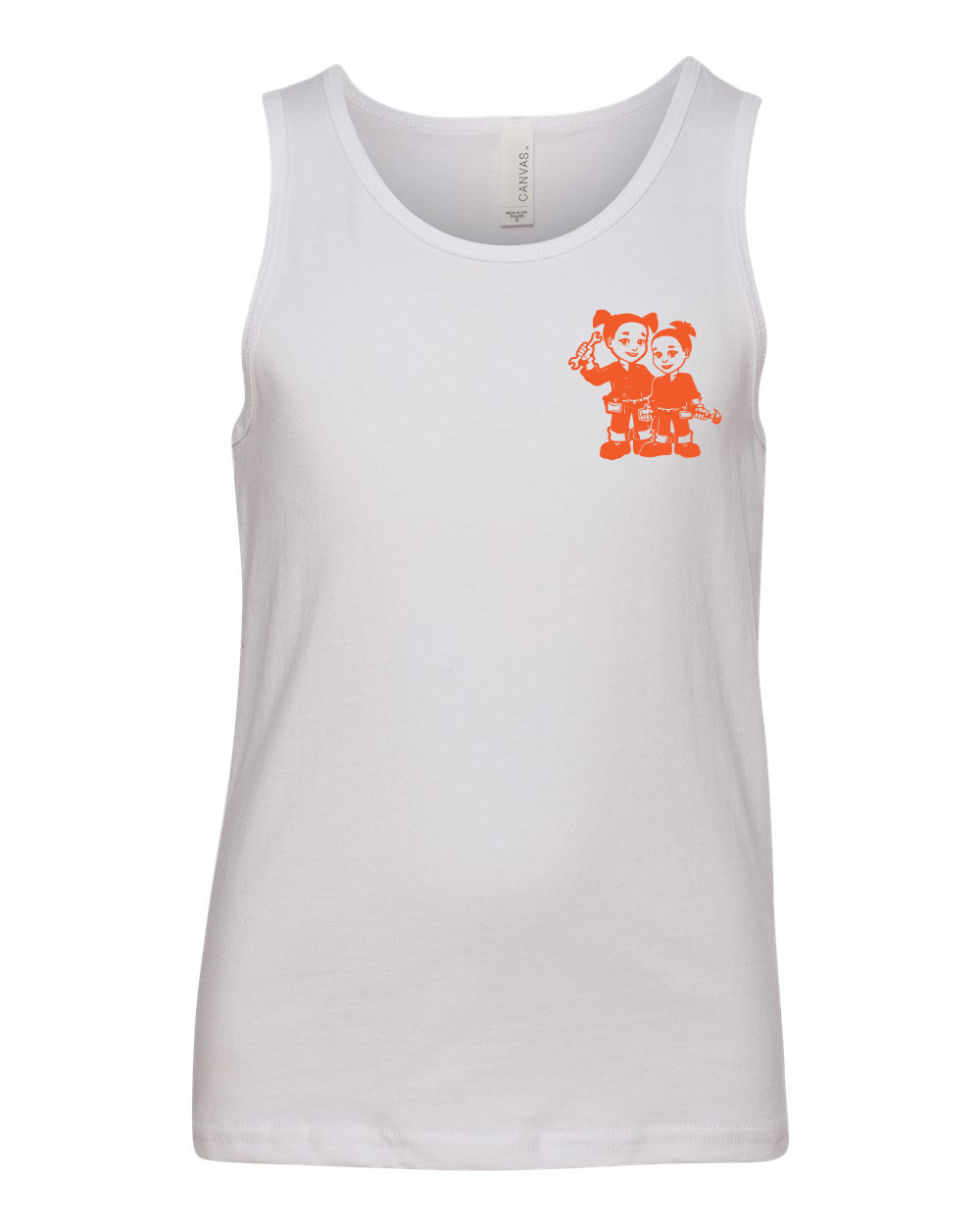 Shadow BELLA + CANVAS Youth Tank